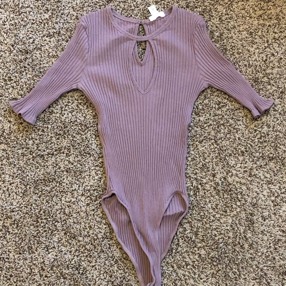 Mauve Body Suit